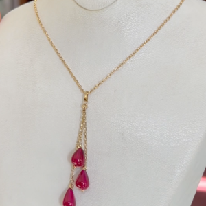 Collier LUNARA en Or 18k - Pierres Naturelles [B.FETHI™]