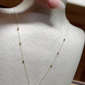 Collier en Or 18k Avec Pierre Johar Naturelle [B.FETHI™]