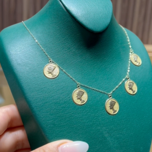 Collier Néfertiti en Or 18k [B.FETHI™]