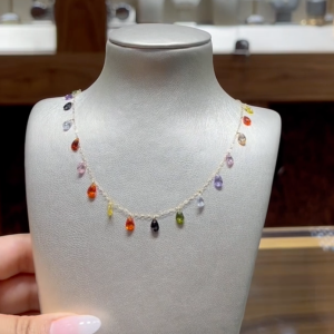 Collier ARC EN CIEL En Or 18k [B.FETHI™]