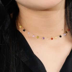 Collier en Or 18k " Milles Larmes " [B.FETHI™]