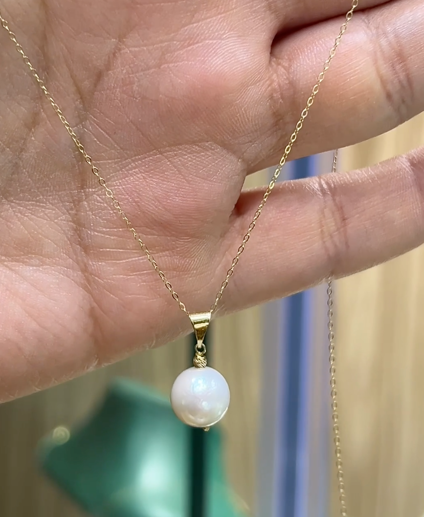 Collier en Or 18k Avec Pierre Johar Naturelle [B.FETHI™]