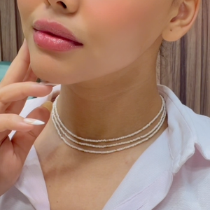 Collier Trois Johar en Or 18k [B.FETHI™]