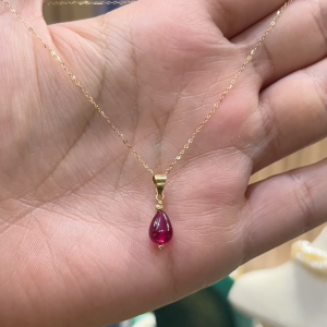 Collier RUBY en Or 18k [B.FETHI™]