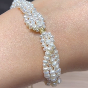 Bracelet Cordon Johar Avec boules en Or 18k [B.FETHI™]