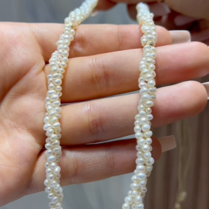 Collier Johar Avec boules en Or 18k [B.FETHI™]