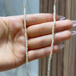 Collier Cordon Johar avec 5 Boules en Or 18k [B.FETHI™]