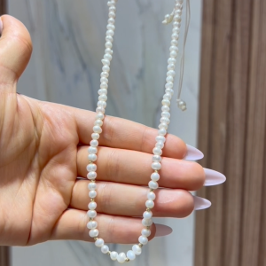 Collier Johar Naturelles avec boules en Or 18k [B.FETHI™]