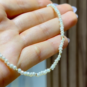 Collier Johar Naturelle avec Boules en Or 18k [B.FETHI™]