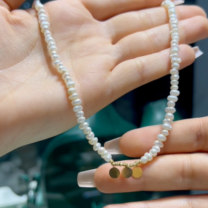 Collier en Or 18k et Pierres Johar Naturelles [B.FETHI™]