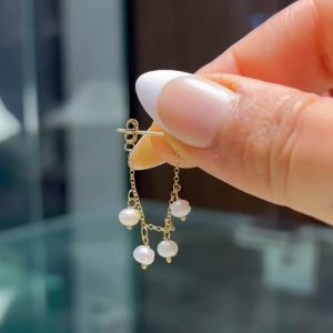 Boucles d’oreilles en or 18 carats [B.FETHI™]