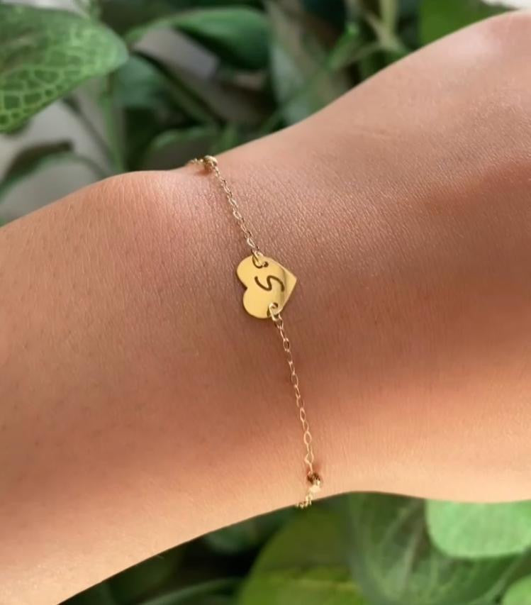 Gourmette personnalisée en or 18 carats [B.FETHI™]