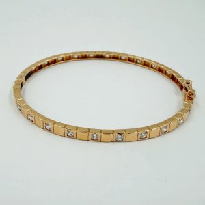 Bracelet Livia en Or Rose 18K [B.FETHI™]