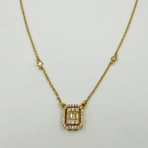 Collier Écrin en Or Jaune 18K [B.FETHI™]