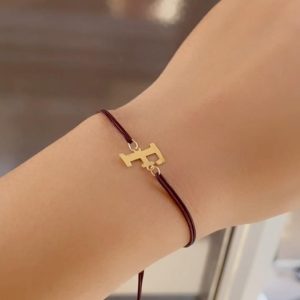 cordon lettre en or18k [B.FETHI™]