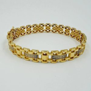 Bracelet Prestige en Or Jaune 18K [B.FETHI™]