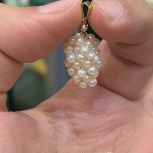 Pendentif jouhar naturelle en or 18k [B.FETHI™]